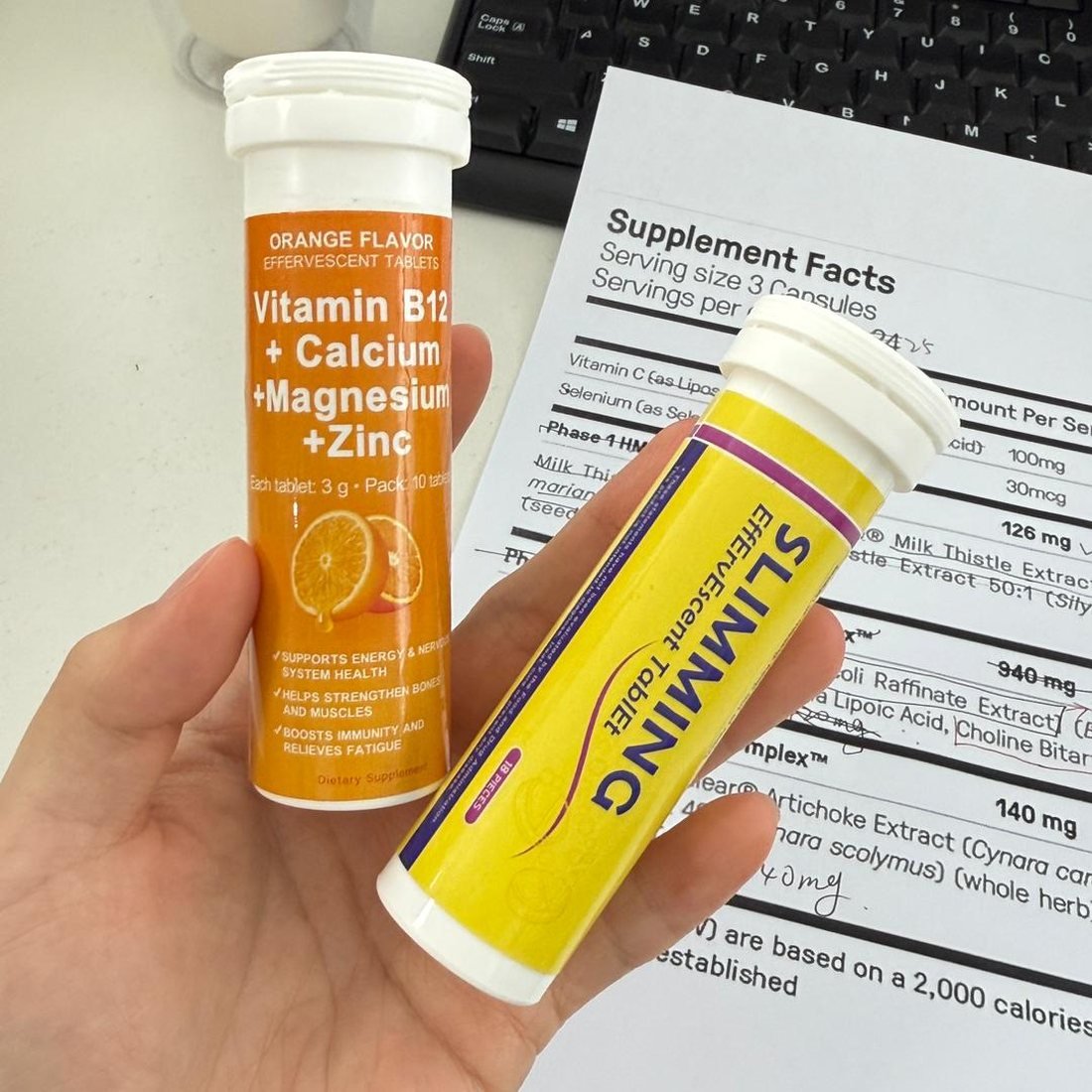 Brausetabletten unter eigener Marke